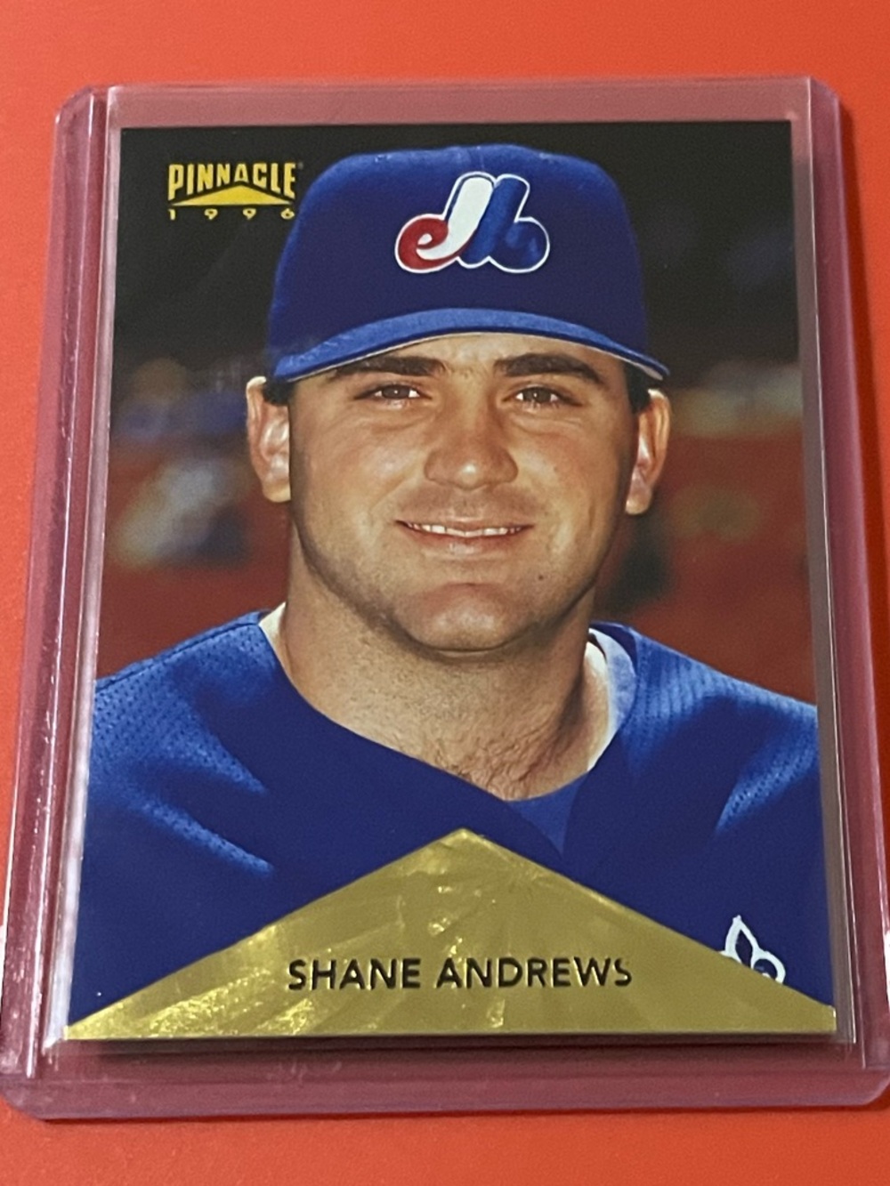 Shane Andrews #293 1996 Pinnacle Baseball Trading Card
